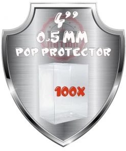 Funko 4" PROTECTORS 4" 0.5MM Soft Protector Case 80X 7 Funko 4