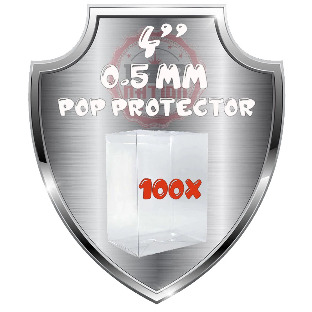 Funko 4" PROTECTORS 4" 0.5MM Soft Protector Case 80X 4 Funko 4" PROTECTORS 4" 0.5MM Soft Protector Case 80X