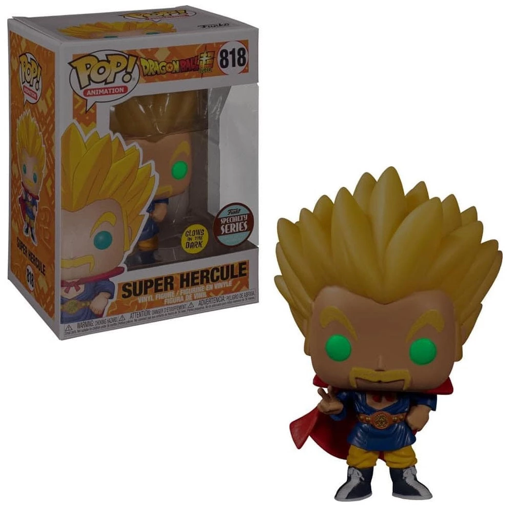Funko POP! Dragon Ball Super S4 - Super Saiyan Hercule (Glow) Pre-order (Limit 2 Per Customer) POP! Animation 2 Funko POP! Dragon Ball Super S4 - Super Saiyan Hercule (Glow) Pre-order (Limit 2 Per Customer) POP! Animation