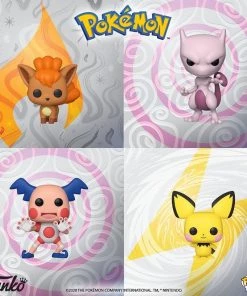 Funko Pop! Games S2 : Pokemon Set Of 4