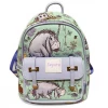 K.B.N.L Disney Eeyore : Deluxe 11" Faux Leather Mini Backpack A20764 DELUXE MINI BACKPACK