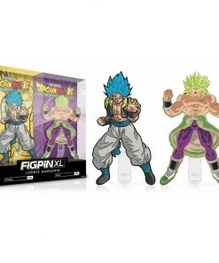 Funko SDCC 2019 Exclusive Dragonball Super Gogeta And Broly Figpin XL W/ Vegeta Pin