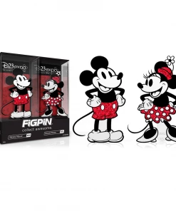 FiGPiN Disney Mickey Mouse 200 & Minnie Mouse 201