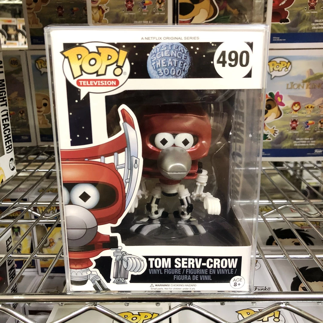 Funko Pop Mystery Science Theater 3000 : Tom Serv-Crow #490 Vinyl POP! Exclusive/Chase 1 Funko Pop Mystery Science Theater 3000 : Tom Serv-Crow #490 Vinyl POP! Exclusive/Chase