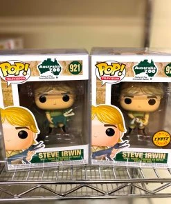 POP! Exclusive/Chase Funko Pop TV : Crocodile Hunter : Steve Irwin Set Of 2 W/Chase