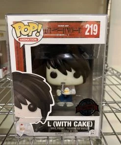 Funko Pop Animation : Death Note : L (with Cake) #219 Vinyl Figure