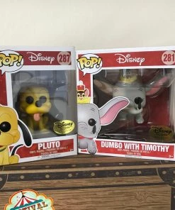POP! Disney Funko Pop Disney Treasure Box : Dumbo And Plute Pop Set