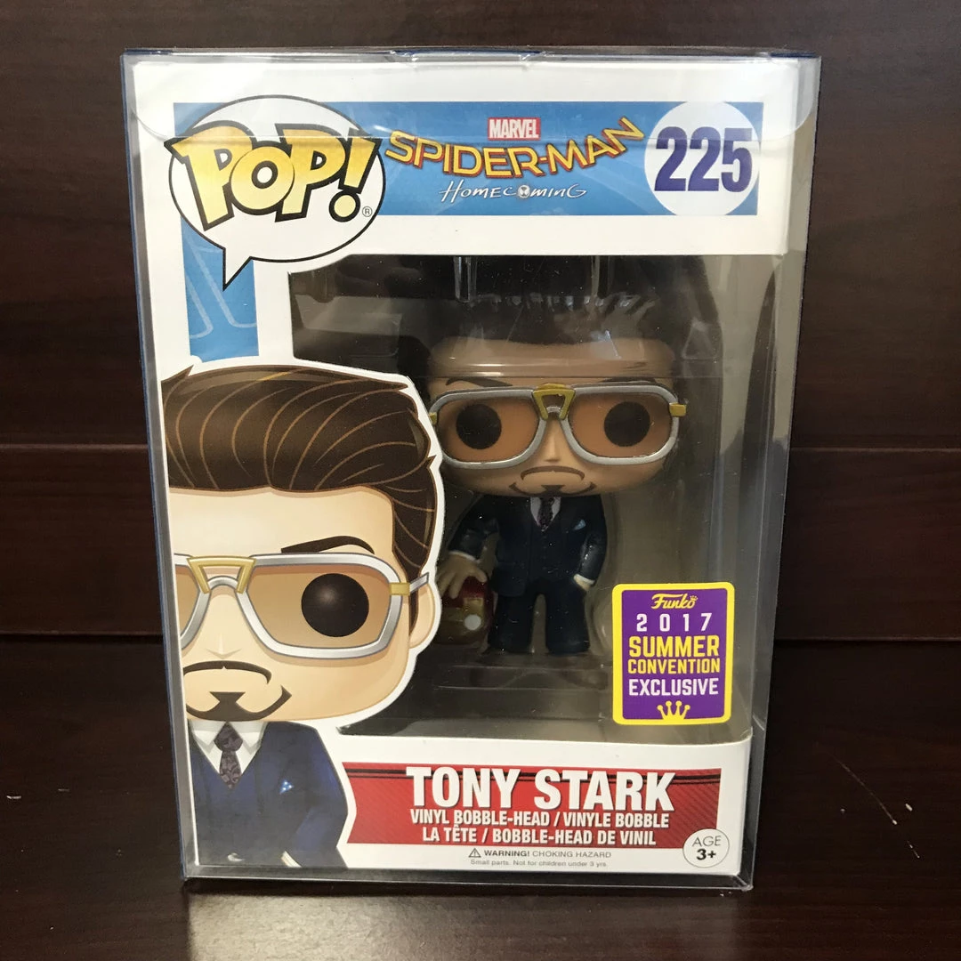 POP! Exclusive/Chase Funko Pop Marvel : Tony Stark #225 Vinyl Figure 1 POP! Exclusive/Chase Funko Pop Marvel : Tony Stark #225 Vinyl Figure