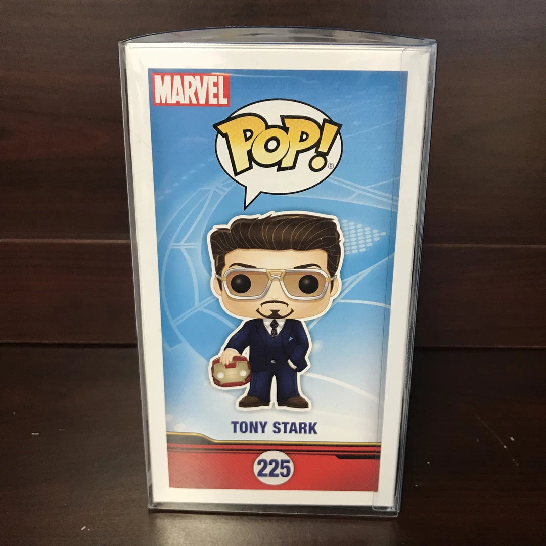 POP! Exclusive/Chase Funko Pop Marvel : Tony Stark #225 Vinyl Figure 2 POP! Exclusive/Chase Funko Pop Marvel : Tony Stark #225 Vinyl Figure