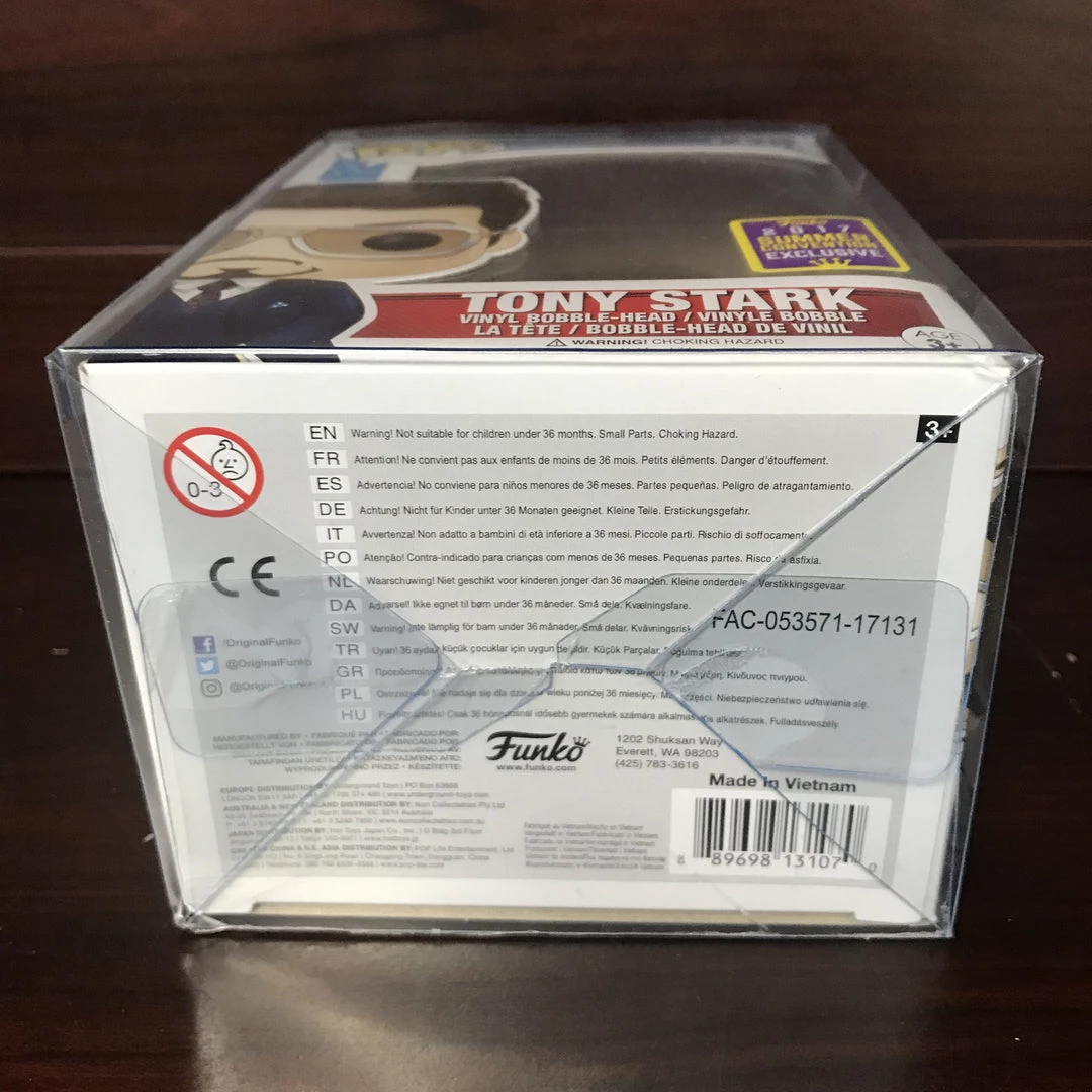 POP! Exclusive/Chase Funko Pop Marvel : Tony Stark #225 Vinyl Figure 5 POP! Exclusive/Chase Funko Pop Marvel : Tony Stark #225 Vinyl Figure