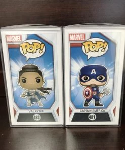 Funko Pop Avengers Endgame : Set Of 2 : Valkyrie + Captain America