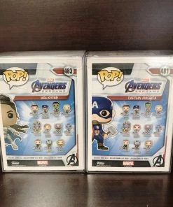 Funko Pop Avengers Endgame : Set Of 2 : Valkyrie + Captain America