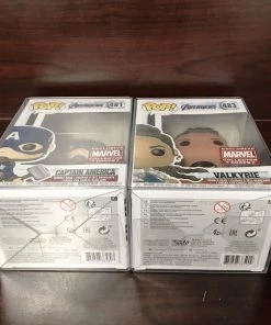 Funko Pop Avengers Endgame : Set Of 2 : Valkyrie + Captain America