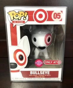 POP! Exclusive/Chase Funko Pop Ad Icons : Bullseye Flocked #05 Vinyl Figure