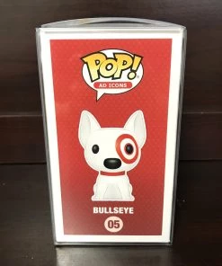 POP! Exclusive/Chase Funko Pop Ad Icons : Bullseye Flocked #05 Vinyl Figure