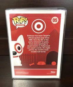 POP! Exclusive/Chase Funko Pop Ad Icons : Bullseye Flocked #05 Vinyl Figure