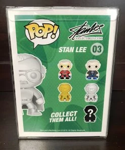 Funko Pop Silver Stan Lee #03 Vinyl Figure POP! Exclusive/Chase