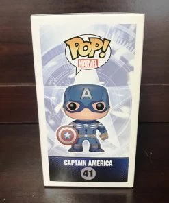 Funko Pop Marvel : Captain America #41 Set Of 2 POP! Exclusive/Chase