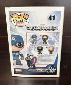 Funko Pop Marvel : Captain America #41 Set Of 2 POP! Exclusive/Chase