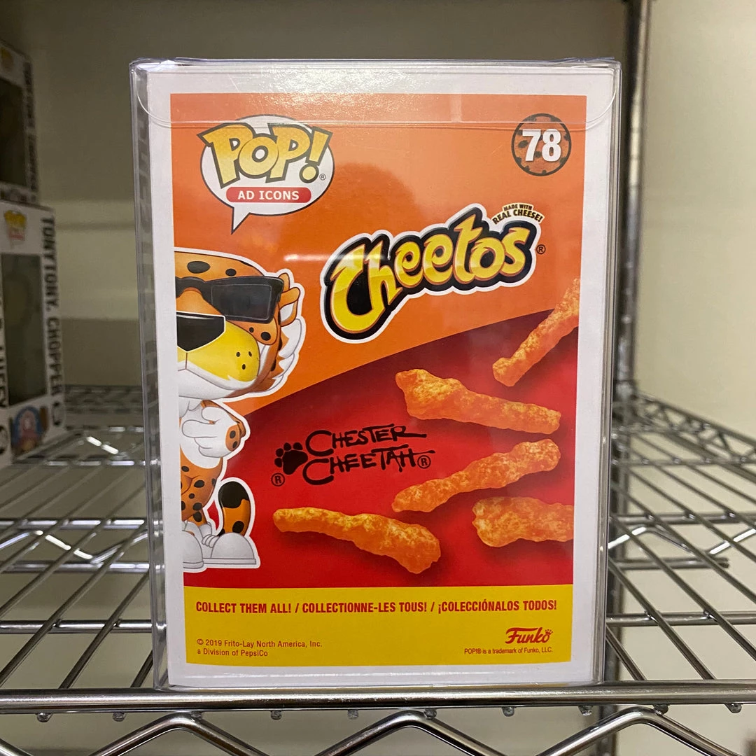 POP! Exclusive/Chase Funko Pop AD Icons : Hollywood Exclusive : Chester Cheetah #78 Vinyl Figure 3 POP! Exclusive/Chase Funko Pop AD Icons : Hollywood Exclusive : Chester Cheetah #78 Vinyl Figure