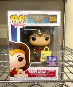Funko Pop Hollywood Exclusive : Wonder Woman W/Hollywood Bag #298 POP! Exclusive/Chase