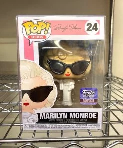 POP! Exclusive/Chase Funko Pop Icons : Hollywood Exclusive : Marilyn Monroe #24