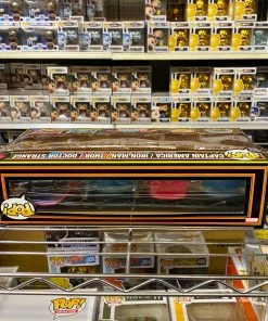 POP! Marvel Funko Pop Marvel 4 Pack Black Light : Captain A, Iron Man, Thor & Doctor Strange (Limit 2)