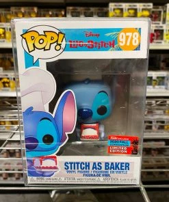 POP! Disney Funko Pop NYCC Share Sticker : Stitch As Baker #978 Vinyl Figure