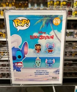 POP! Disney Funko Pop NYCC Share Sticker : Stitch As Baker #978 Vinyl Figure
