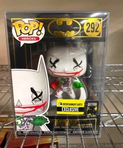 Funko Pop Heroes : Batman Joker Wild #292 Vinyl Figure POP! Exclusive/Chase