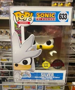 Funko Pop Sonic The Hedgehog : Silver #633 Vinyl Figure POP! Games