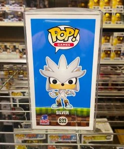 Funko Pop Sonic The Hedgehog : Silver #633 Vinyl Figure POP! Games