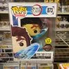 POP! Animation Funko Pop Demon Slayer : Tanjiro Kamado Glows #873 Vinyl Figure