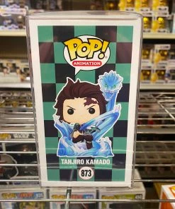 POP! Animation Funko Pop Demon Slayer : Tanjiro Kamado Glows #873 Vinyl Figure