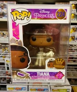 Funko Pop Disney Princess : Tiana W/Pin #224 Vinyl Figure POP! Disney