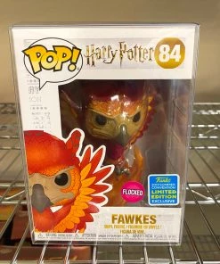 POP! Exclusive/Chase Funko Pop! SDCC 2019 Exclusive : Harry Potter Fawkes Flocked #84