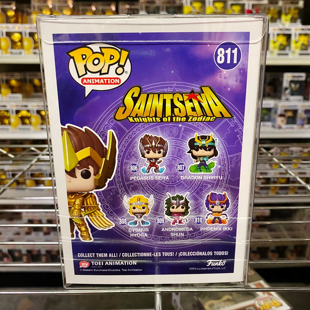 Funko Pop AE Exclusive : Sagittarius Seiya #811 Vinyl Figure POP! Animation 5 Funko Pop AE Exclusive : Sagittarius Seiya #811 Vinyl Figure POP! Animation