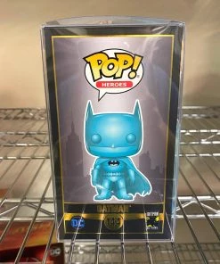 POP! Exclusive/Chase Funko Pop SDCC 2019 Exclusive : Teal Batman Chrome #144 Vinyl Figure