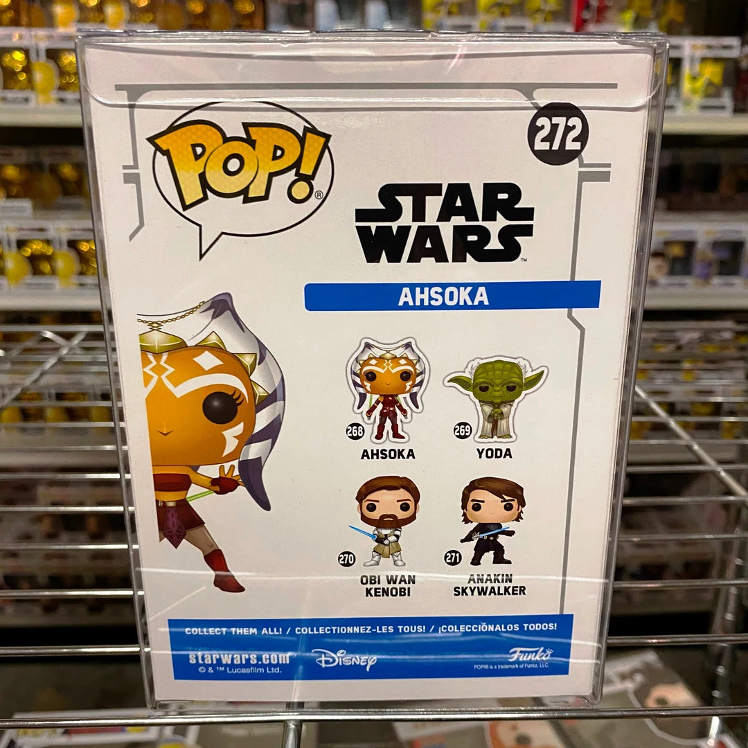 Funko Pop Disney Star Wars : AHSOKA #272 Vinyl Figure 3 Funko Pop Disney Star Wars : AHSOKA #272 Vinyl Figure