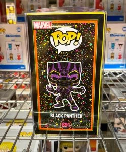 Funko Pop Marvel Black Light : Black Panther #891 Vinyl Figure POP! Marvel