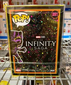 Funko Pop Marvel Black Light : Black Panther #891 Vinyl Figure POP! Marvel 7 Funko Pop Marvel Black Light : Black Panther #891 Vinyl Figure POP! Marvel