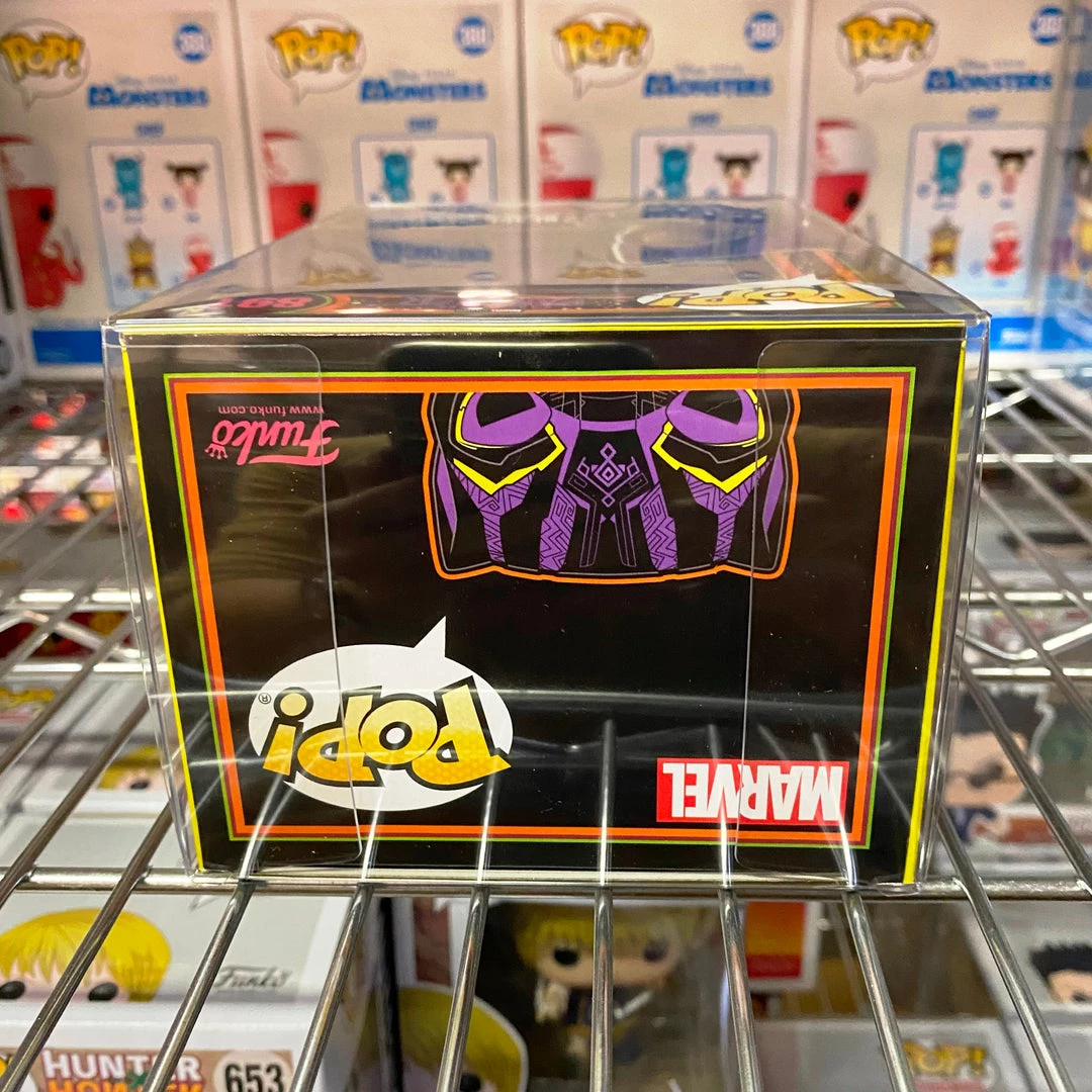 Funko Pop Marvel Black Light : Black Panther #891 Vinyl Figure POP! Marvel 4 Funko Pop Marvel Black Light : Black Panther #891 Vinyl Figure POP! Marvel