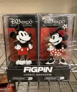 FiGPiN Disney Mickey Mouse 200 & Minnie Mouse 201