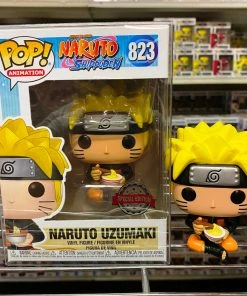 Funko Pop Naruto : Naruto Uzumaki W/Noodles #823 Vinyl Figure