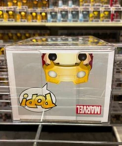 Funko Pop Marvel : Iron Man (unmasked) #136 Vinyl Figure
