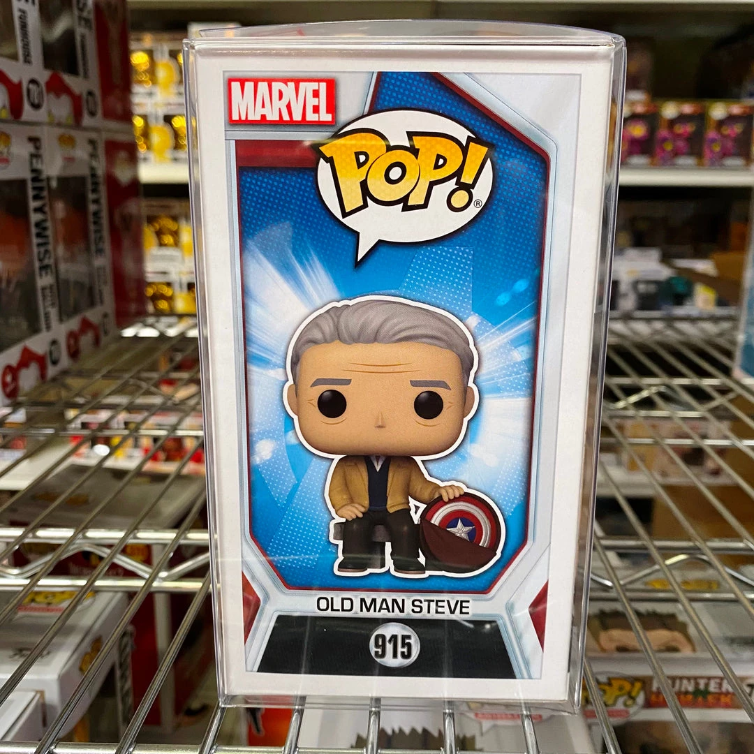 POP! Marvel Funko Pop Avengers Endgame : Old Man Steve #915 Vinyl Figure 2 POP! Marvel Funko Pop Avengers Endgame : Old Man Steve #915 Vinyl Figure