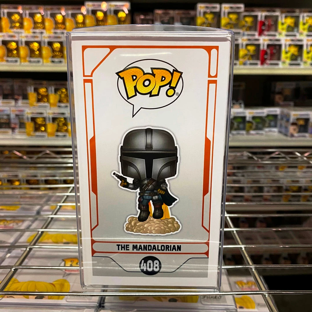 POP! Exclusive/Chase Funko Pop Star Wars : The Mandalorian Flying W/Blaster #408 Vinyl Figure 2 POP! Exclusive/Chase Funko Pop Star Wars : The Mandalorian Flying W/Blaster #408 Vinyl Figure