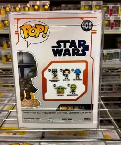 POP! Exclusive/Chase Funko Pop Star Wars : The Mandalorian Flying W/Blaster #408 Vinyl Figure 7 POP! Exclusive/Chase Funko Pop Star Wars : The Mandalorian Flying W/Blaster #408 Vinyl Figure