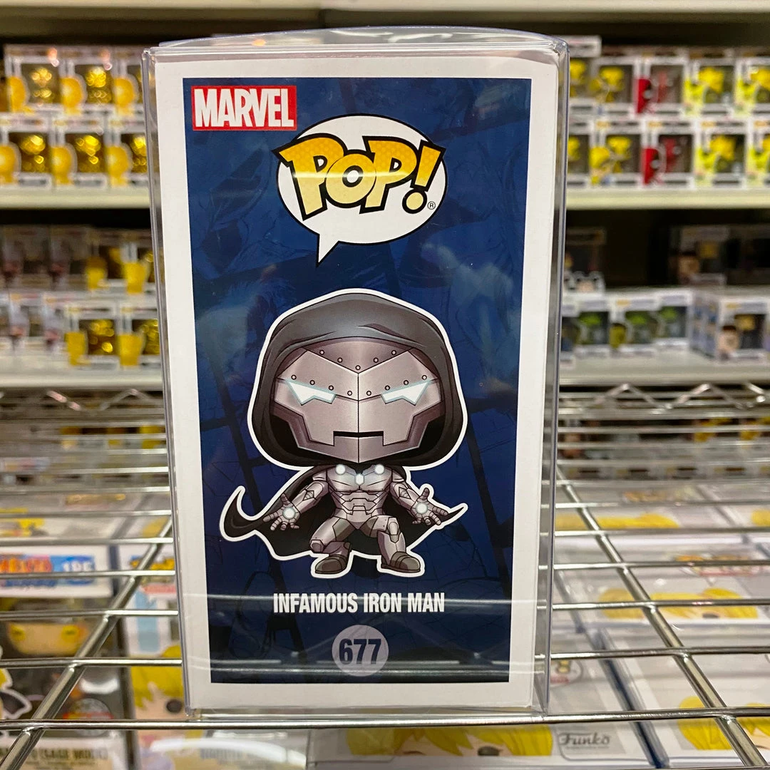 Funko Pop Marvel : Infamous Iron Man #677 Vinyl Figure POP! Marvel 2 Funko Pop Marvel : Infamous Iron Man #677 Vinyl Figure POP! Marvel