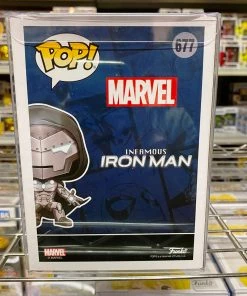 Funko Pop Marvel : Infamous Iron Man #677 Vinyl Figure POP! Marvel 7 Funko Pop Marvel : Infamous Iron Man #677 Vinyl Figure POP! Marvel